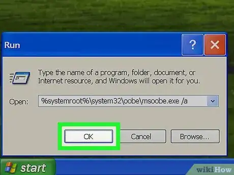 Imagen titulada Activate Windows XP Without a Genuine Product Key Step 20