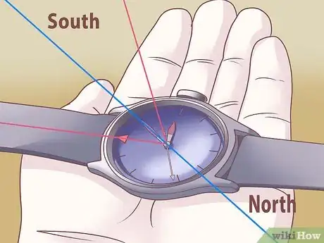 Imagen titulada Use an Analog Watch as a Compass Step 3