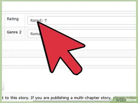Imagen titulada Submit a Fanfiction to Fanfiction.Net Step 17