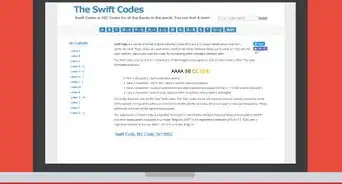 encontrar el código SWIFT de un banco