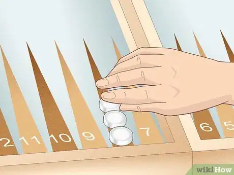 Imagen titulada Set up a Backgammon Board Step 5