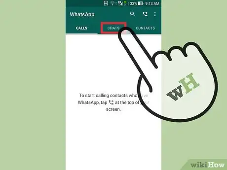 Imagen titulada Manage Chats on Whatsapp Step 2