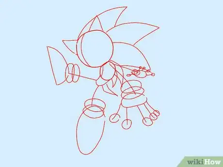 Imagen titulada Draw Sonic Characters Step 7