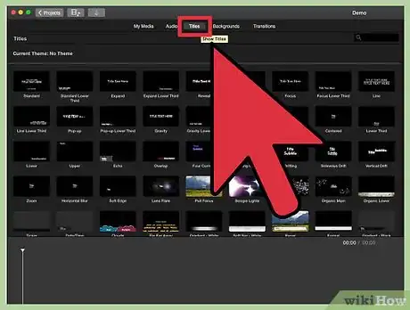 Imagen titulada Create Credits in iMovie Step 1