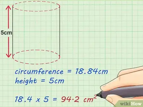 Imagen titulada Find the Surface Area of Cylinders Step 7