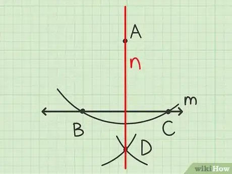 Imagen titulada Construct a Line Parallel to a Given Line Through a Given Point Step 5