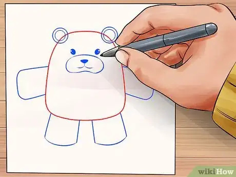 Imagen titulada Draw a Teddy Bear Step 12