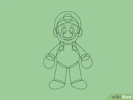 Imagen titulada Draw Mario Characters Step 8