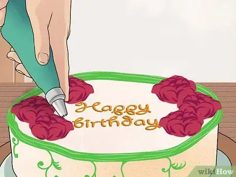 Imagen titulada Decorate Birthday Cakes Step 14