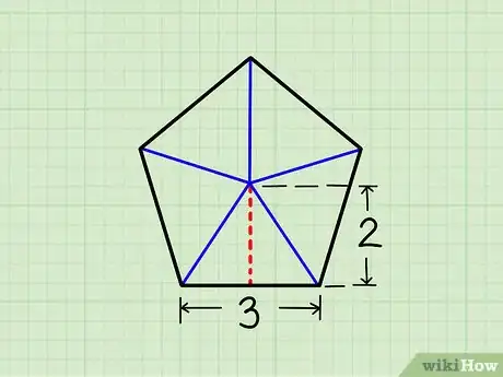 Imagen titulada Find the Area of a Regular Pentagon Step 2