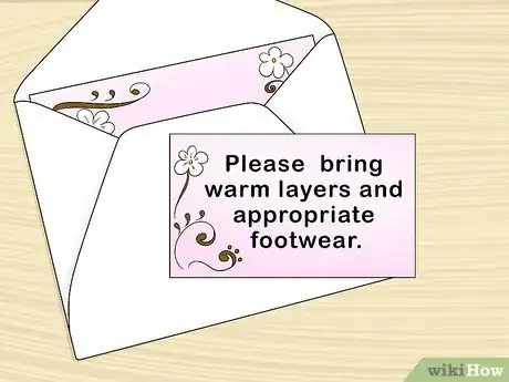 Imagen titulada Include a Dress Code on a Wedding Invitation Step 3