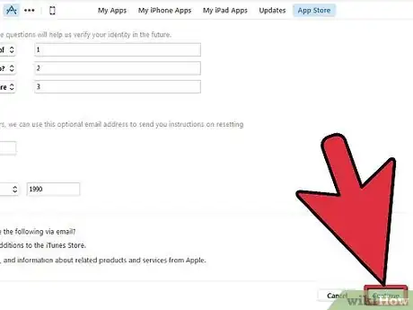 Imagen titulada Create an iTunes Account Without a Credit Card Step 9