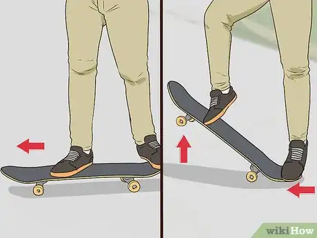 Imagen titulada Stop a Skateboard Step 1