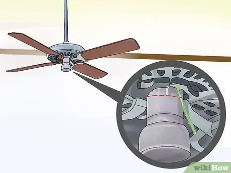 Imagen titulada Oil a Ceiling Fan Step 5