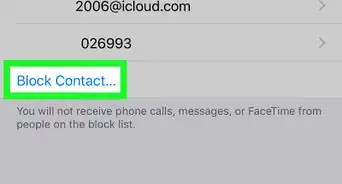 ver los contactos bloqueados en un iPhone