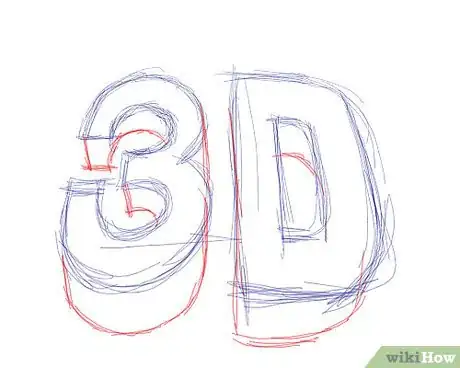 Imagen titulada Draw 3D Letters Step 8