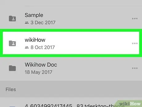 Imagen titulada Download a Google Drive Folder on iPhone or iPad Step 2