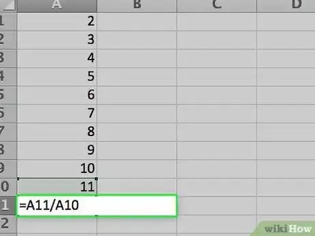 Imagen titulada Calculate Averages in Excel Step 3