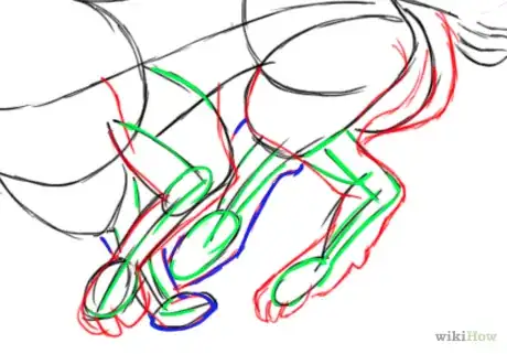 Imagen titulada Draw running wolf legs Step 3.png