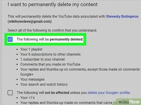 Imagen titulada Delete a YouTube Channel Step 21