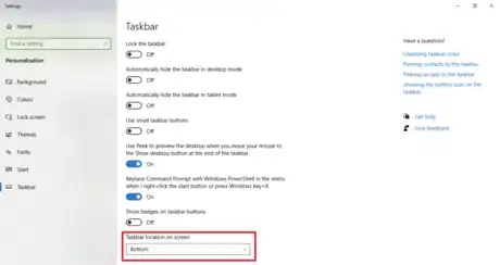 Imagen titulada Windows 10 Click Dropdown Arrow for Taskbar Location.png