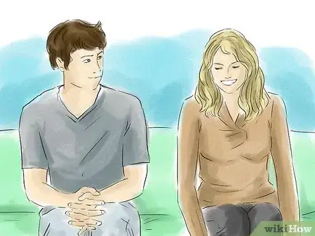 Imagen titulada Determine if a Guy is Nervous Around You Because He Likes You Step 1