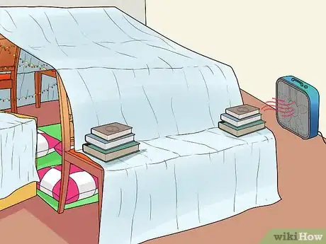 Imagen titulada Make a Blanket Fort Step 10