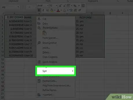 Imagen titulada Create a Random Sample in Excel Step 18