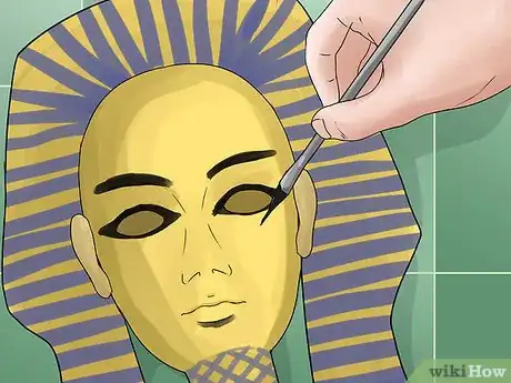 Imagen titulada Make a Tutankhamun Mask Step 24