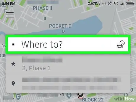 Imagen titulada Request Multiple Stops Using Uber Step 3