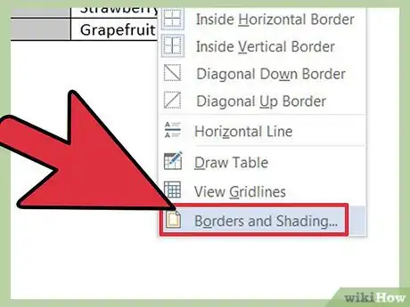 Imagen titulada Change the Colour of the Gridlines of a Table on Word Step 2