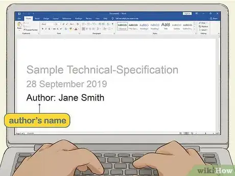 Imagen titulada Write a Technical Specification Step 3