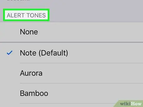 Imagen titulada Change the Notification Sound on iPhone Step 5