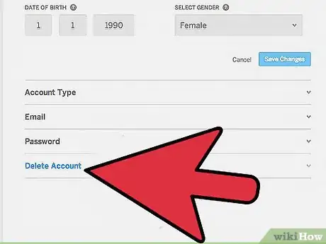 Imagen titulada Cancel Your MySpace Account Step 4