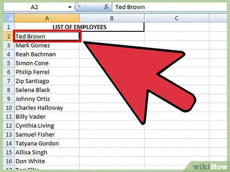 Imagen titulada Sort Microsoft Excel Columns Alphabetically Step 6