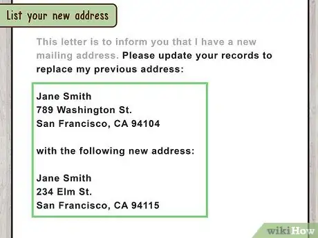 Imagen titulada Write a Letter for Change of Address Step 8