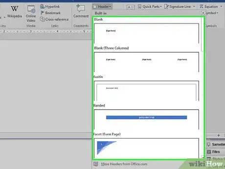 Imagen titulada Add a Header in Microsoft Word Step 5