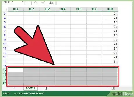 Imagen titulada Delete Empty Rows in Excel Step 12