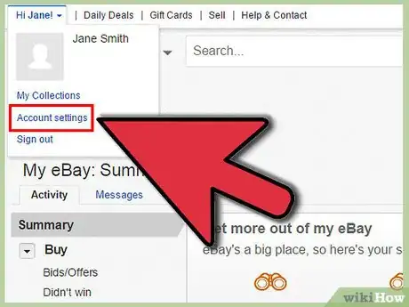 Imagen titulada Open an eBay Account Step 9