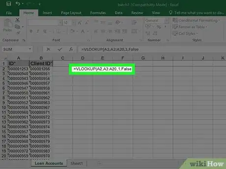 Imagen titulada Compare Two Lists in Excel Step 27