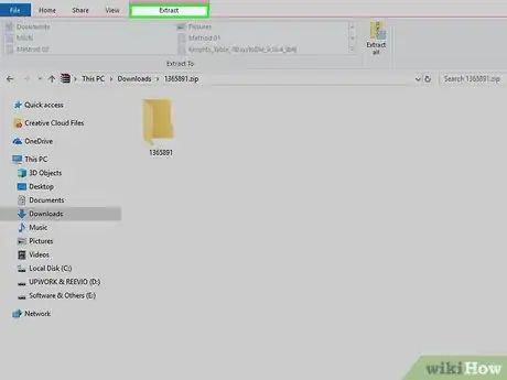 Imagen titulada Extract Zip Files Step 3