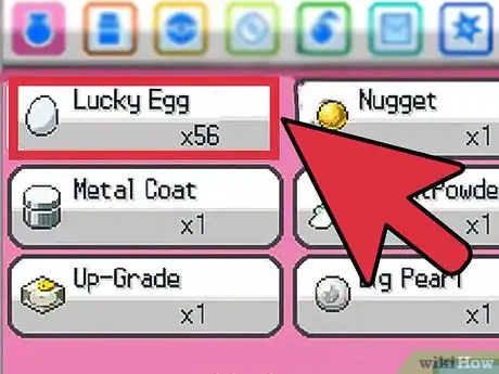 Imagen titulada Get Multiple Lucky Eggs in Pokemon Games Step 9