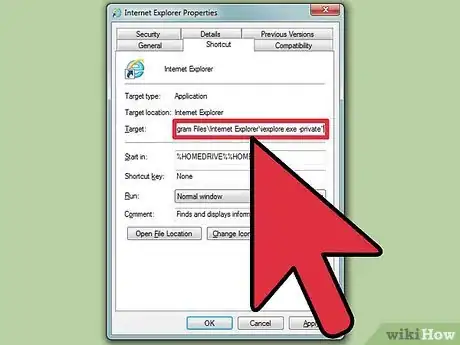 Imagen titulada Browse Incognito in Internet Explorer Step 4