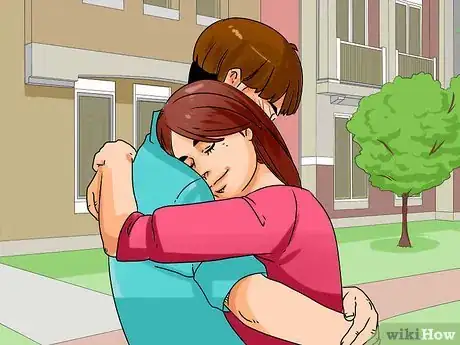 Imagen titulada Romantically Hug a Woman Step 3