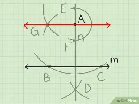 Imagen titulada Construct a Line Parallel to a Given Line Through a Given Point Step 9