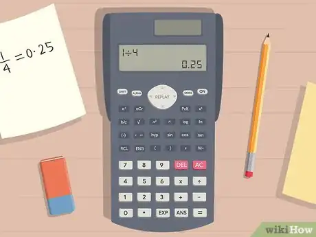 Imagen titulada Write Fractions on a Calculator Step 15