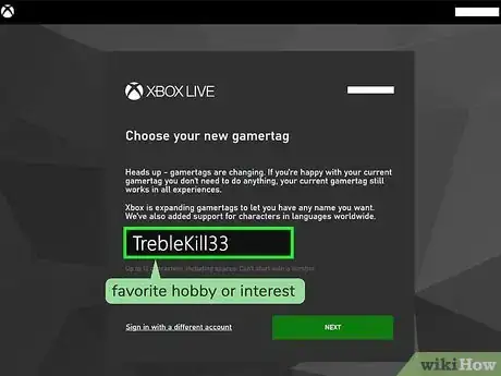 Imagen titulada Choose a Good Xbox Gamertag Step 3