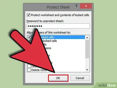 Imagen titulada Lock Cells in Excel Step 11