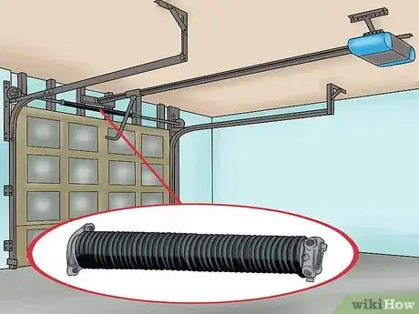 Imagen titulada Adjust a Garage Door Spring Step 2