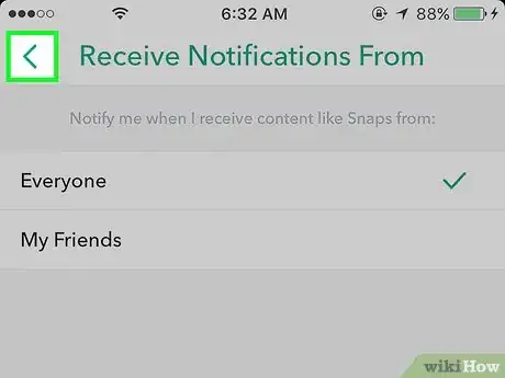 Imagen titulada Change Who You Get Snapchat Notifications from Step 7